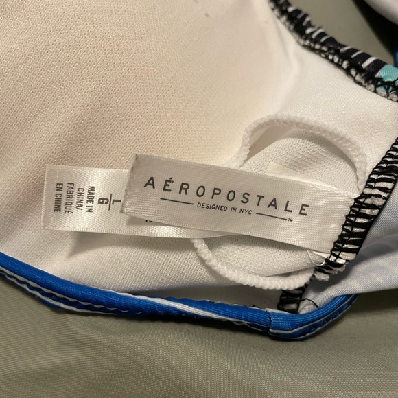 Aeropostale Swim Top (top only) Nice Used Condition Size Large - Picture 3 of 4